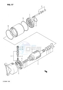 LT230E (E28) drawing STARTING MOTOR