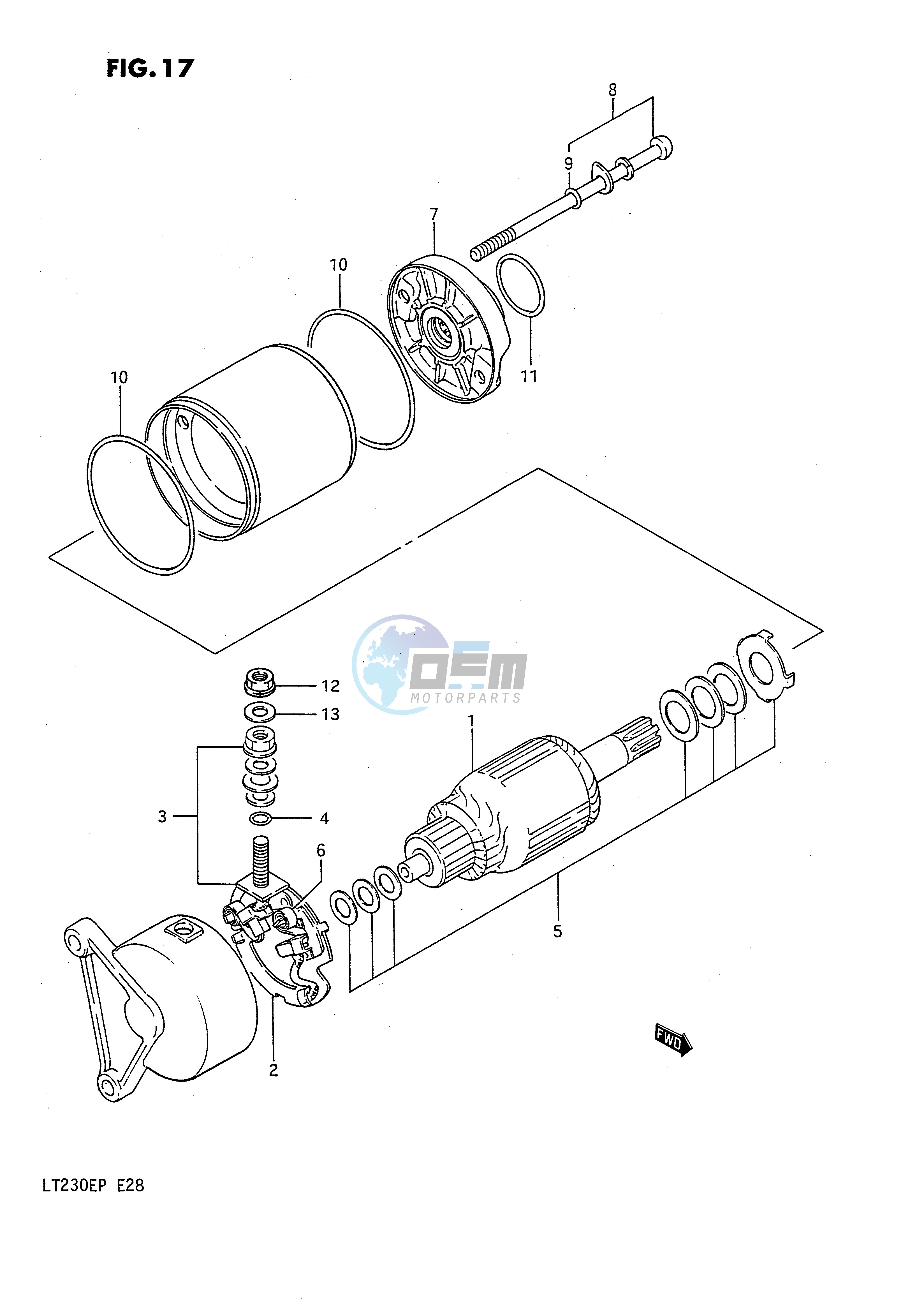 STARTING MOTOR