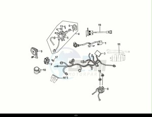 SYMPHONY CARGO 50 (AY05W9-EU) (E5) (M1) drawing WIRE HARNESS