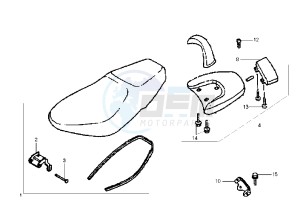 ATTILA - 150 cc drawing SEAT