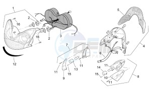 Leonardo 250 (eng. Yamaha) drawing Lights