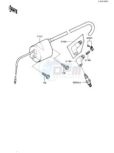 KX 250 B [KX250] (B1) [KX250] drawing IGNITION COIL