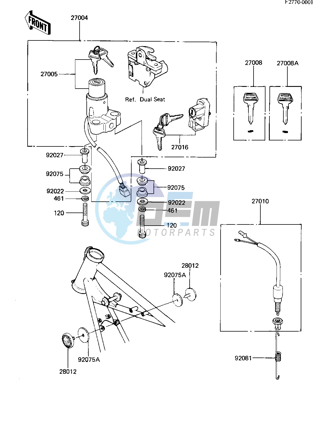 IGNITION SWITCH_LOCKS_REFLECTORS