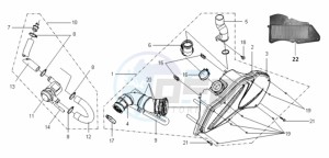 VS 125 EURO3 drawing AIRFILTER