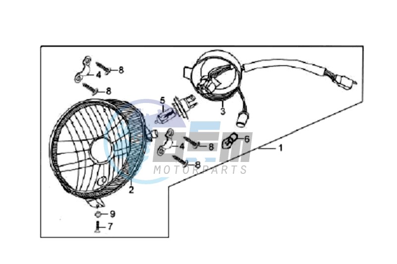 HEADLAMP CPL