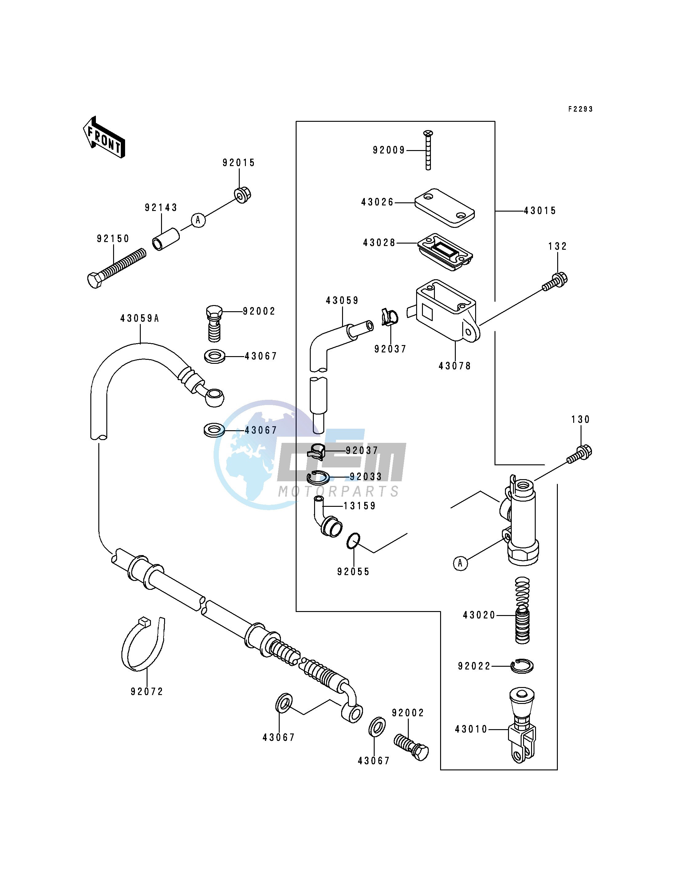 REAR MASTER CYLINDER