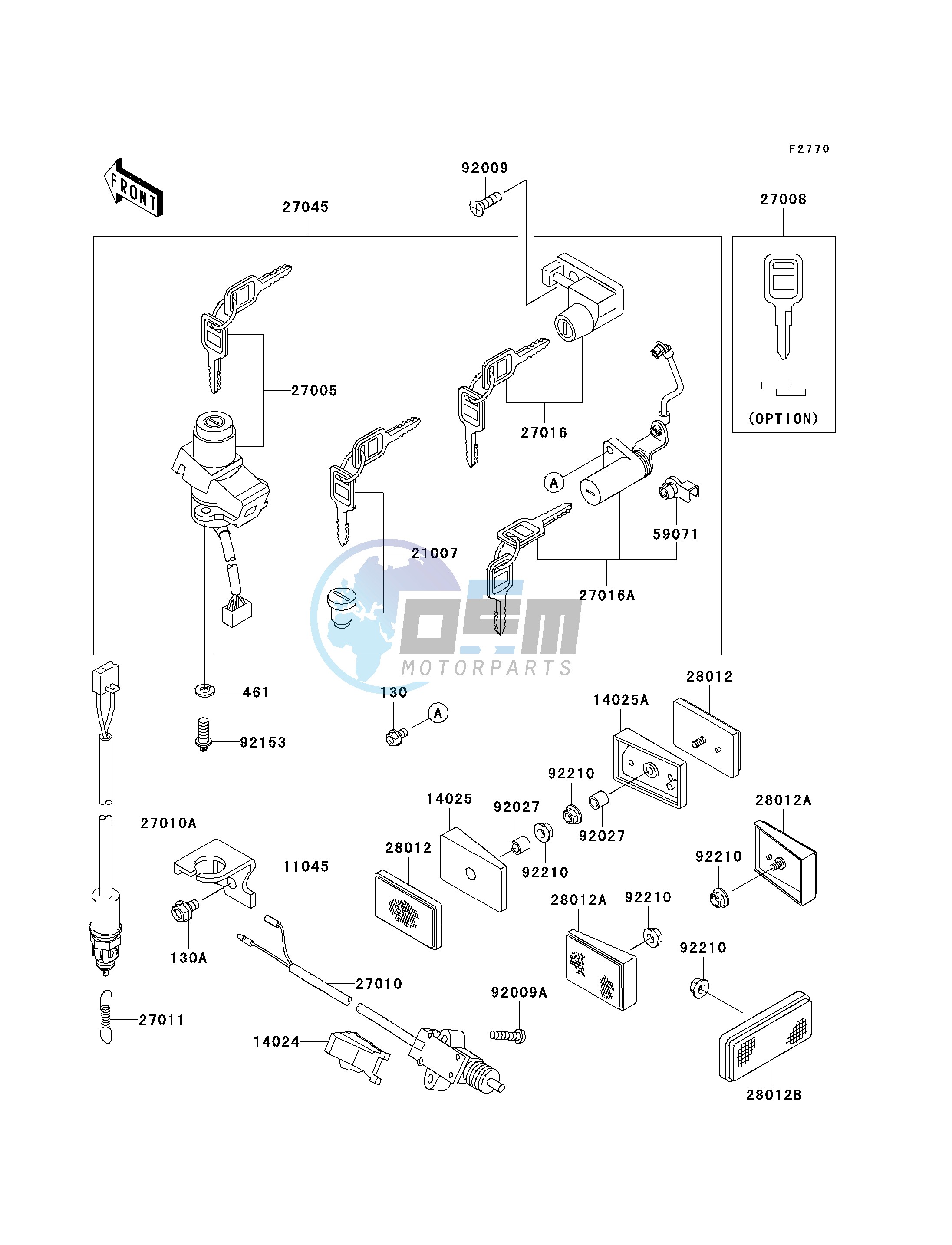 IGNITION SWITCH_LOCKS_REFLECTORS