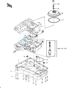 KZ 750 H [LTD] (H1) [LTD] drawing BREATHER COVER_OIL PAN -- 80 H1- -