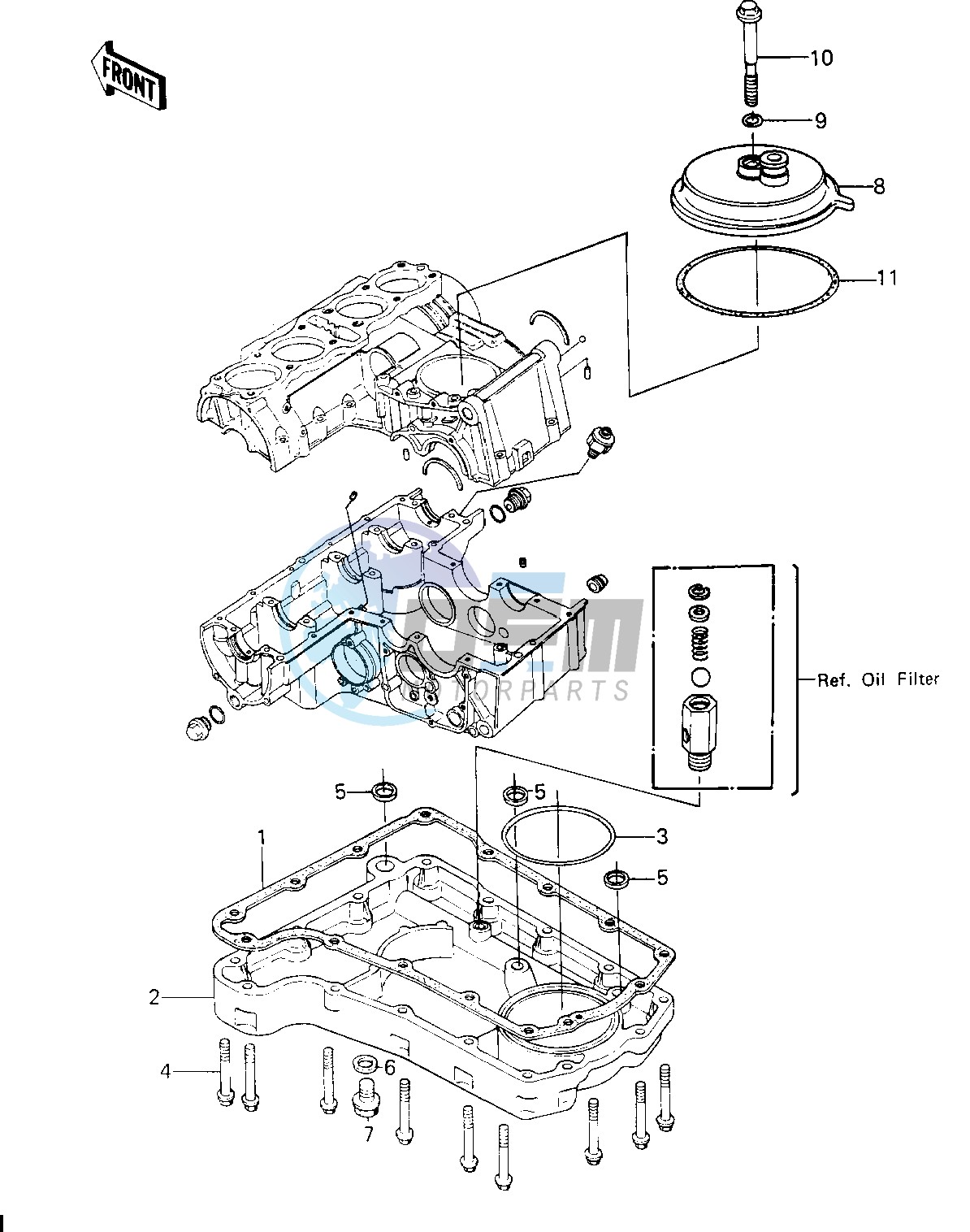 BREATHER COVER_OIL PAN -- 80 H1- -