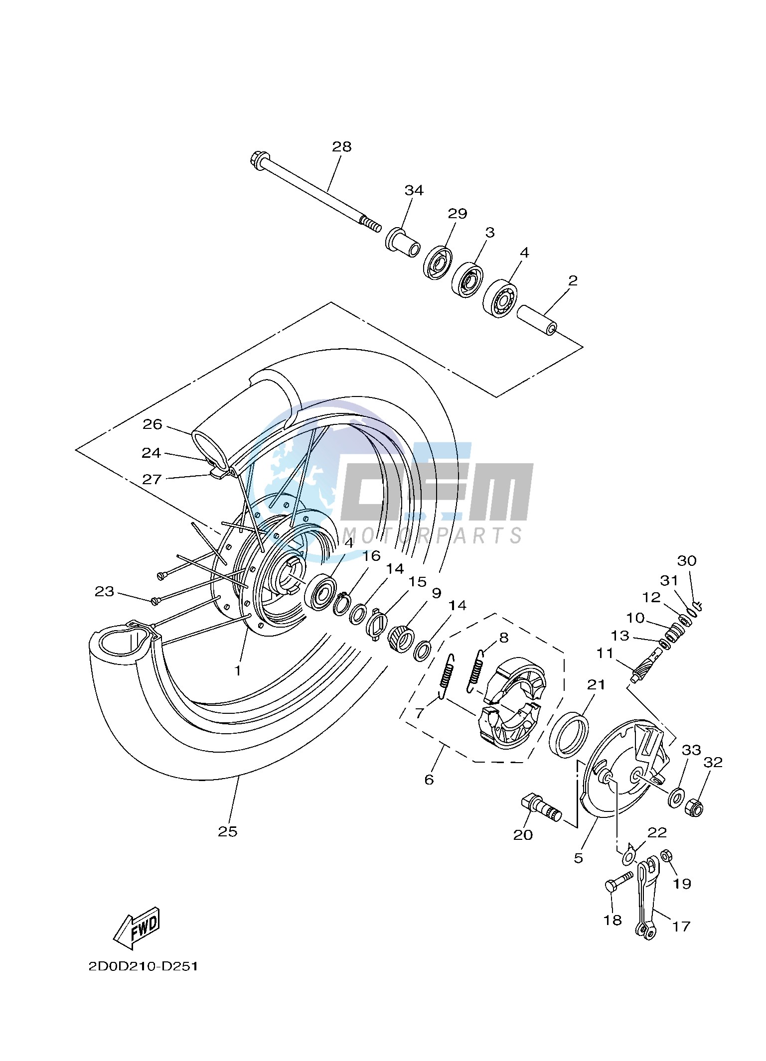 FRONT WHEEL