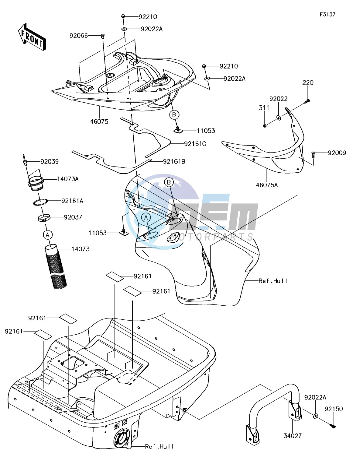 Hull Rear Fittings