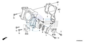 SH300AC drawing CYLINDER/REED VALVE