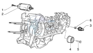 Runner 200 VXR 4t drawing Electric starter