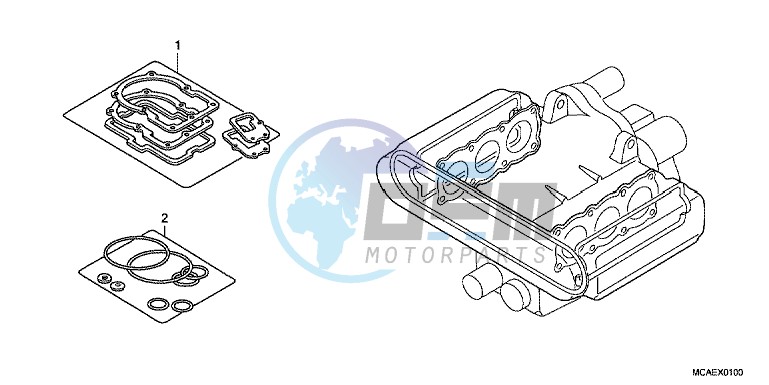 GASKET KIT A