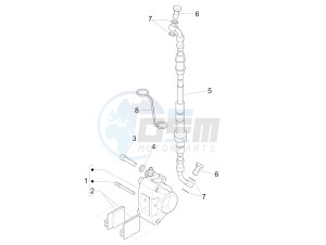 Liberty 50 4t Delivery Single disc drawing Brakes hose  - Calipers