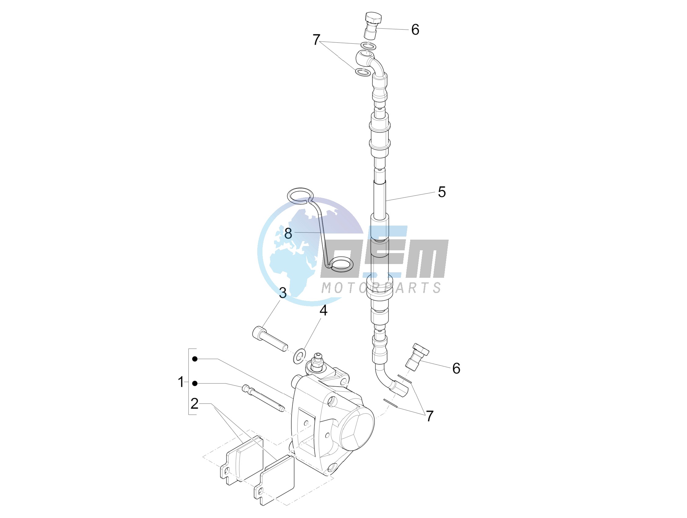 Brakes hose  - Calipers