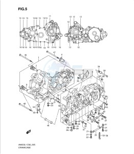 AN650 drawing CRANKCASE