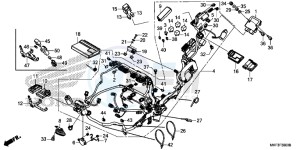 CBR1000S2H 2ED - (2ED) drawing WIRE HARNESS