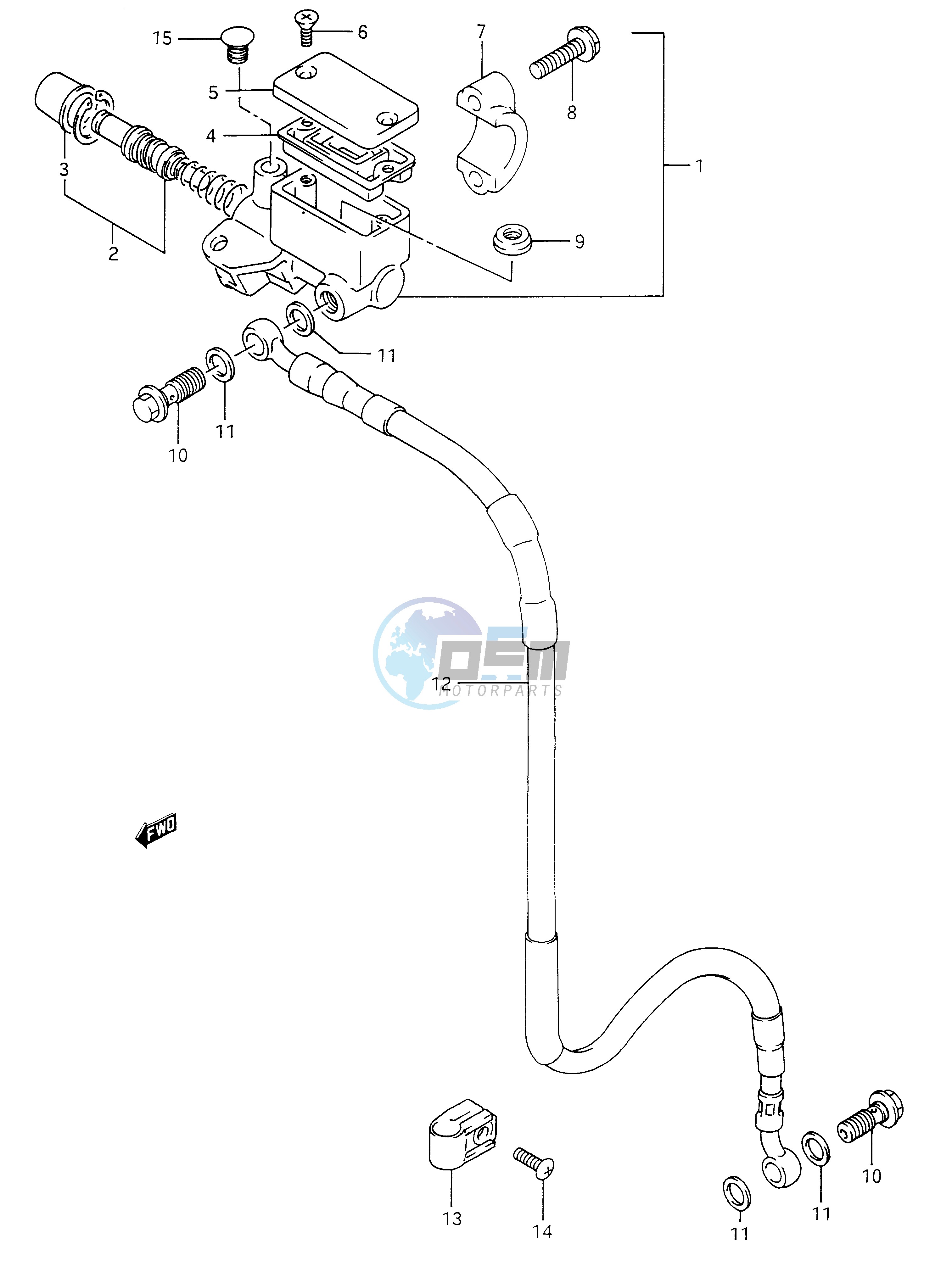 FRONT MASTER CYLINDER