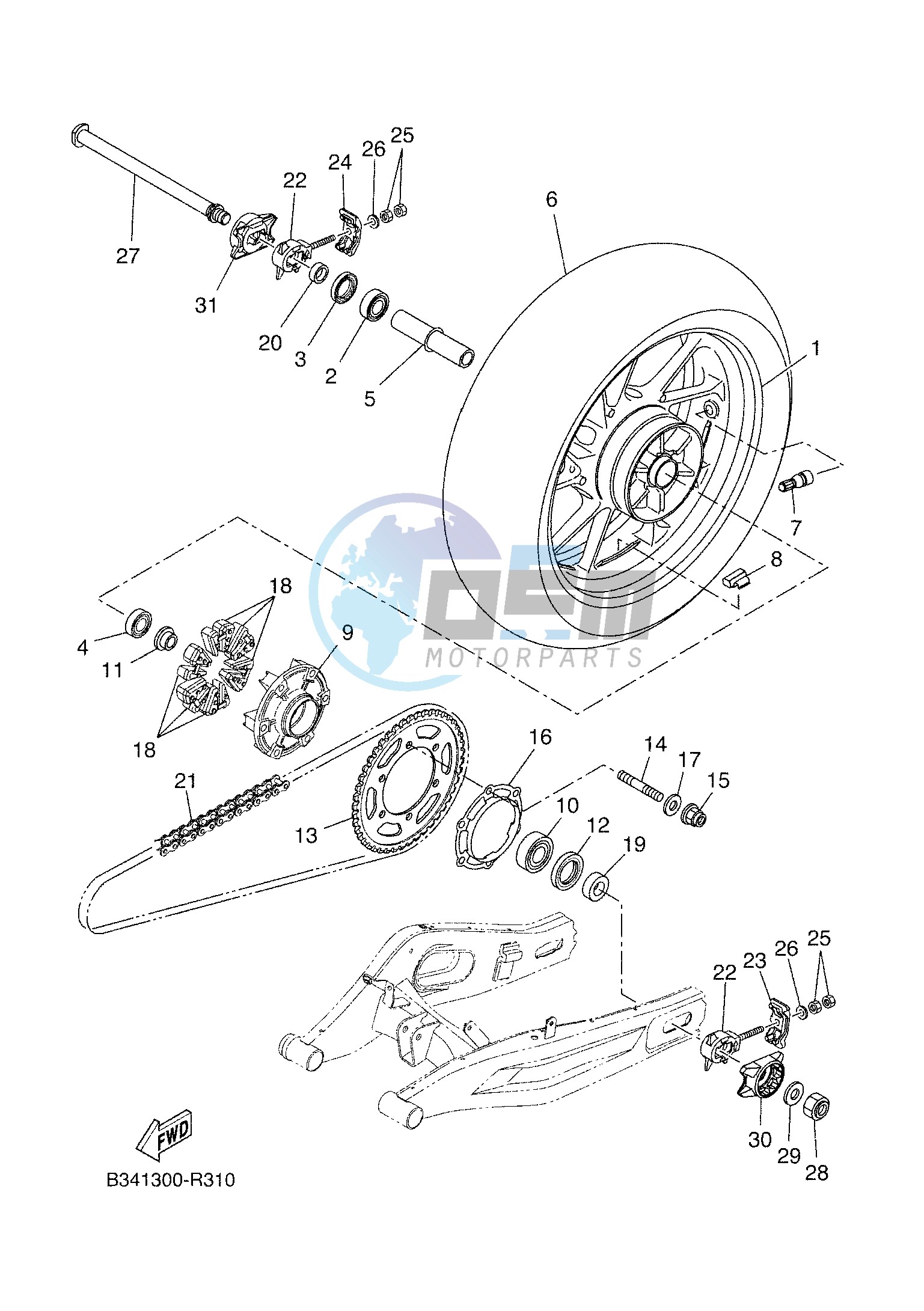 REAR WHEEL