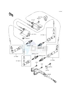 VN 1500 L [VULCAN 1500 NOMAD FI] (L1) [VULCAN 1500 NOMAD FI] drawing IGNITION SYSTEM