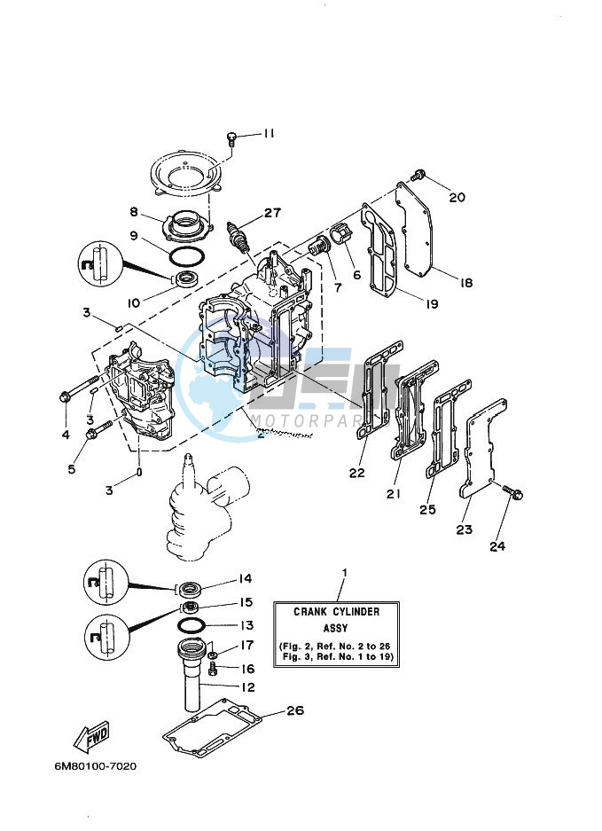 CYLINDER--CRANKCASE