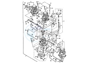 FZS FAZER 600 drawing CARBURETOR