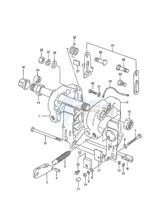 dt 30c drawing Clamp Bracket (1994 to 1997)