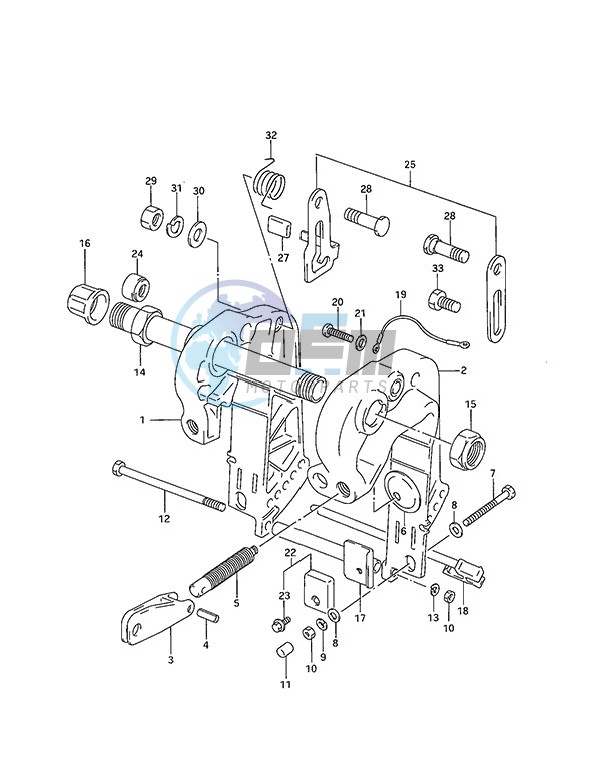 Clamp Bracket (1994 to 1997)