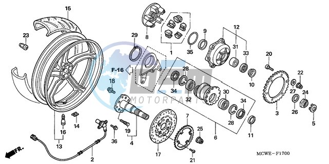 REAR WHEEL