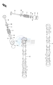 DF 140A drawing Camshaft