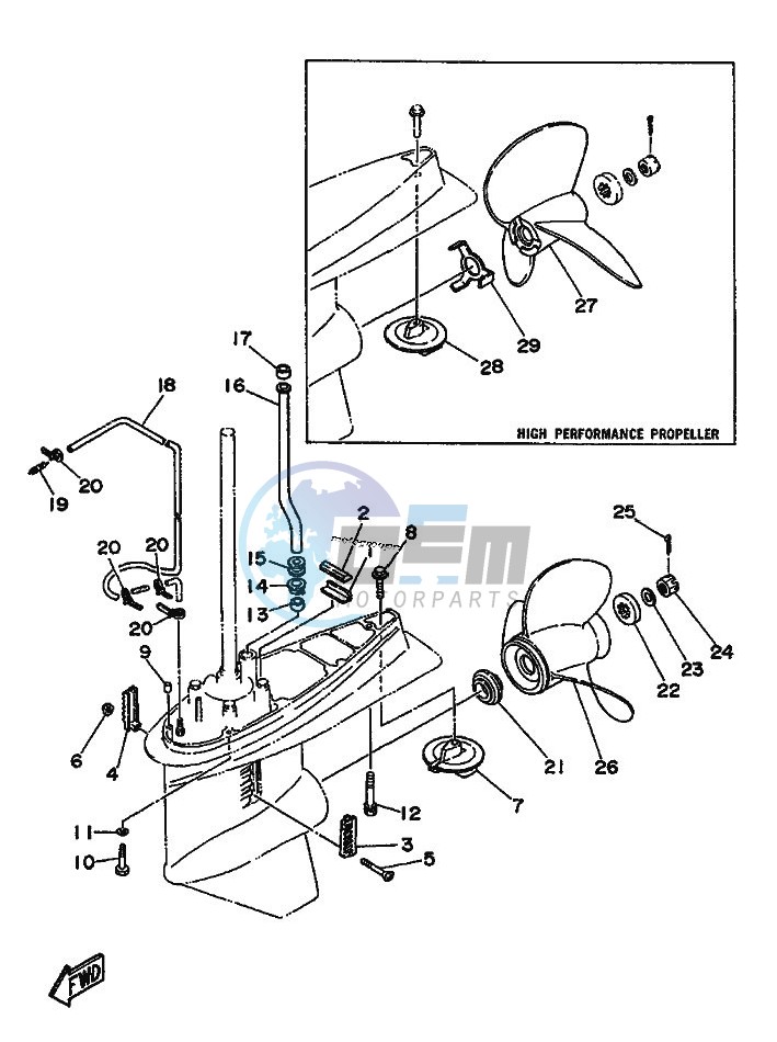 PROPELLER-HOUSING-AND-TRANSMISSION