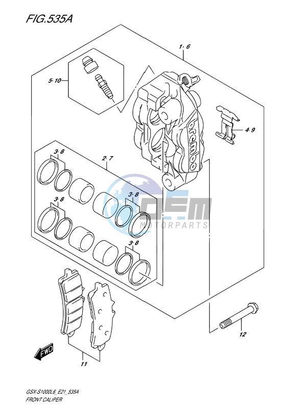 FRONT CALIPER