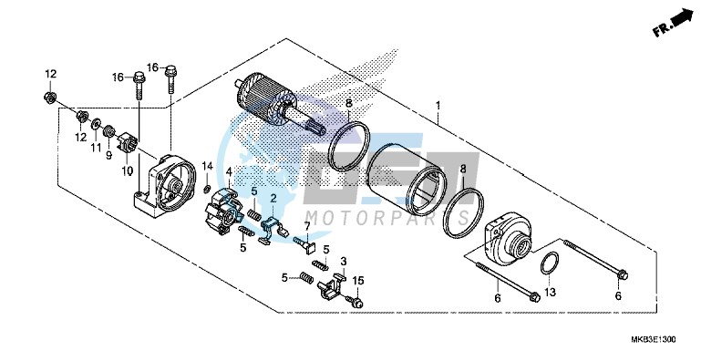 STARTER MOTOR