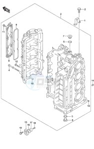 DF 115A drawing Cylinder Block