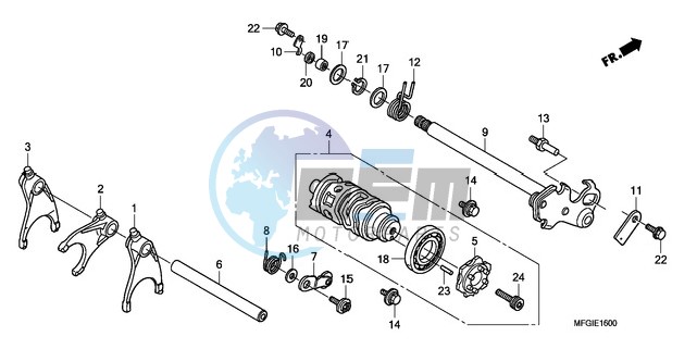 GEARSHIFT DRUM