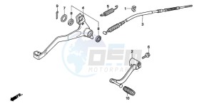 TRX90 drawing PEDAL