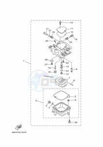 FT9-9DEX drawing CARBURETOR