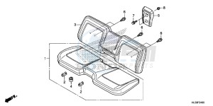 SXS700M4H Europe Direct - (ED) drawing FRONT SEAT