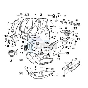 LUDIX 10 SP BLASTER drawing COWLING