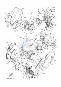 CZD300-A XMAX 300 (BMK1) drawing WINDSHIELD