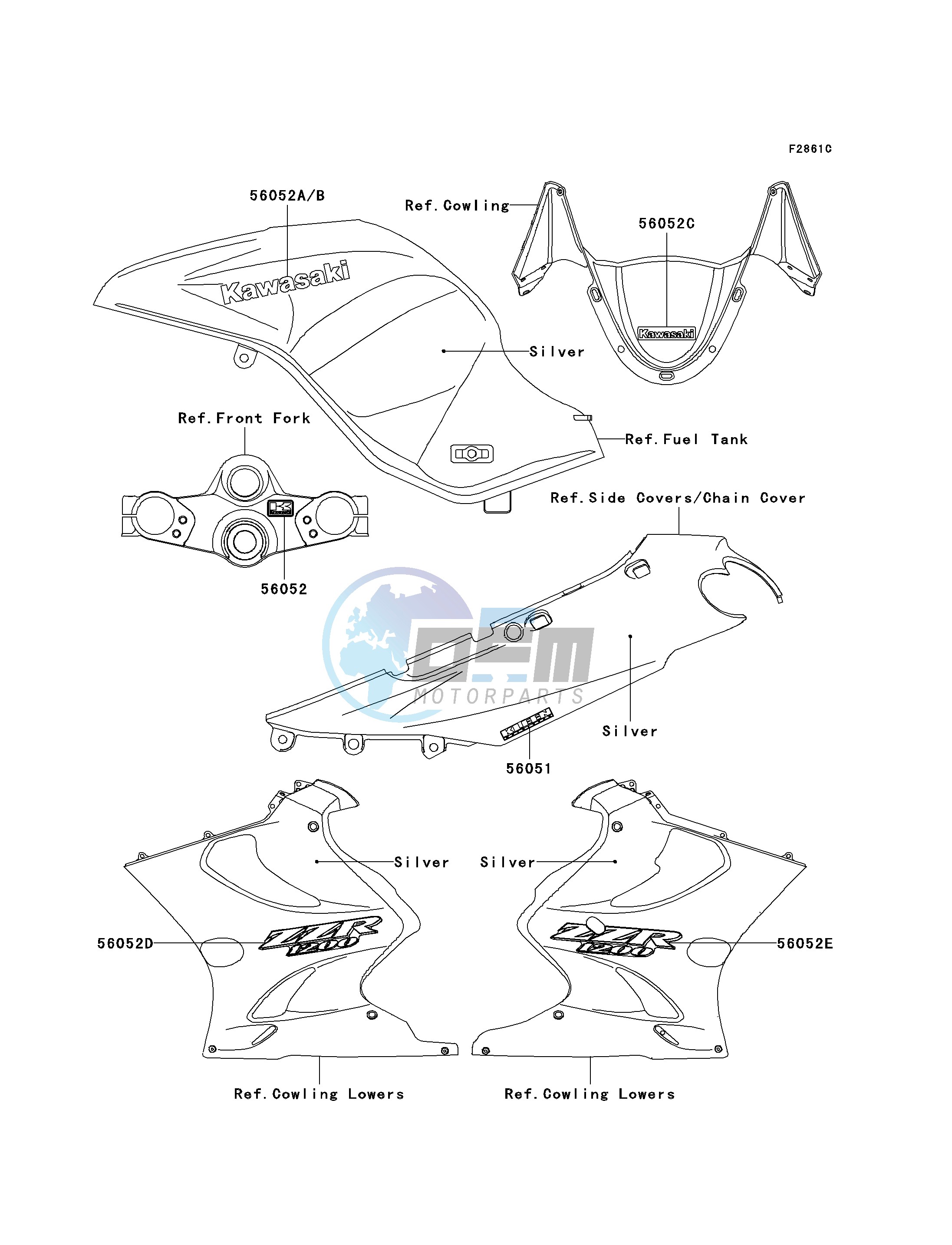 DECALS-- SILVER- --- CN- --- C2- -