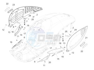 946 150 4T 3V ABS ARMANI (NAFTA) drawing Side cover - Spoiler