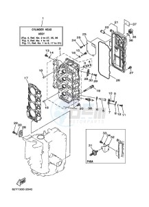 F50A drawing CYLINDER--CRANKCASE-2