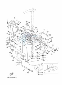 F175AETL drawing FRONT-FAIRING-BRACKET