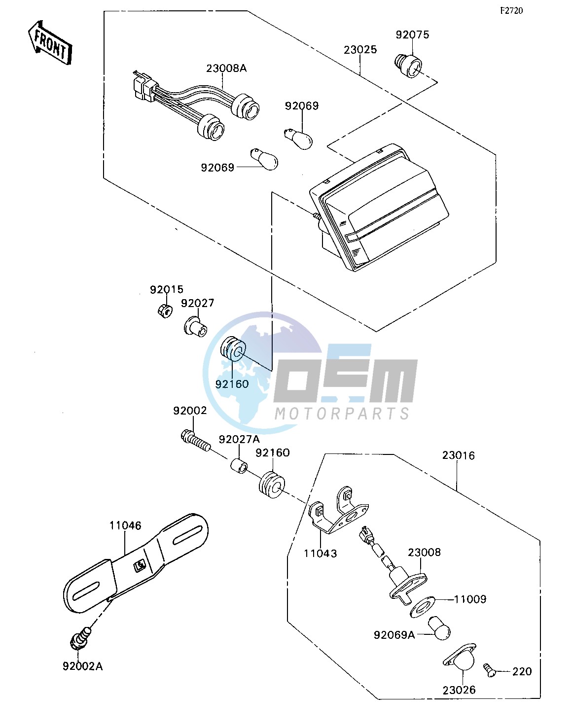 TAILLIGHT-- S- -