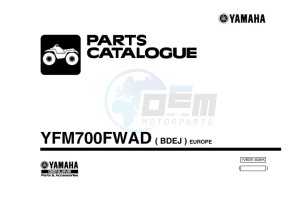 YFM700FWAD GRIZZLY 700 EPS (BDEJ) drawing Infopage-1