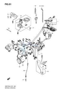 GSR750 ABS EU drawing WIRING HARNESS