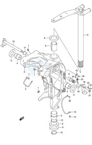 DF 250 drawing Swivel Bracket (DF 250S)