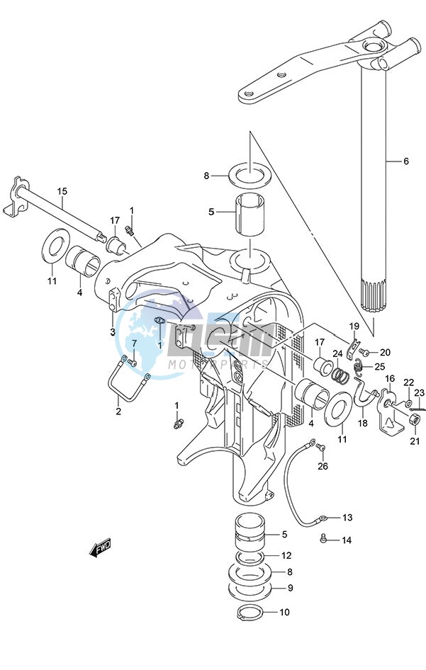 Swivel Bracket (DF 250S)